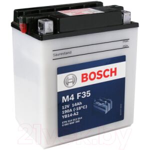 Мотоаккумулятор Bosch M4F YB14-A2 / 0092M4F350