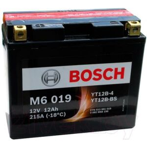 Мотоаккумулятор Bosch M6 YT12B-4/YT12B-BS 512901019 / 0092M60190
