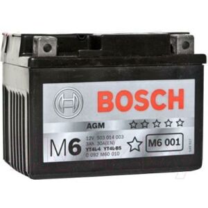 Мотоаккумулятор Bosch M6 YT4L-4/YT4L-BS 503014003 / 0092M60010