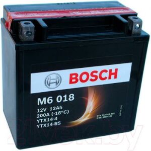 Мотоаккумулятор Bosch M6 YTX14-4/YTX14-BS 512014010 / 0092M60180