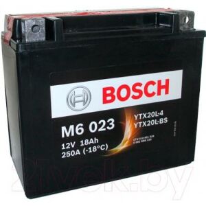 Мотоаккумулятор Bosch M6 YTX20L-4/YTX20L-BS 518901026 / 0092M60230