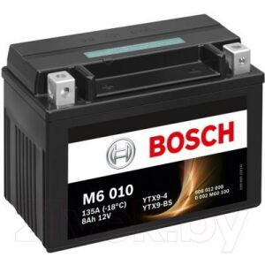 Мотоаккумулятор Bosch M6 YTX9-4/YTX9-BS 508012008 / 0092M60100
