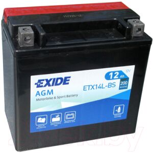Мотоаккумулятор Exide ETX14L-BS