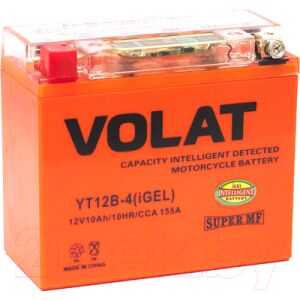 Мотоаккумулятор VOLAT YT12B-4 iGEL L+