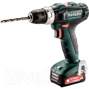 Профессиональная дрель-шуруповерт Metabo Powermaxx SB 12