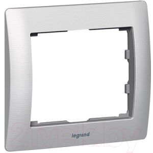Рамка для выключателя Legrand Galea Life Metallic 771951 Brushed Aluminium