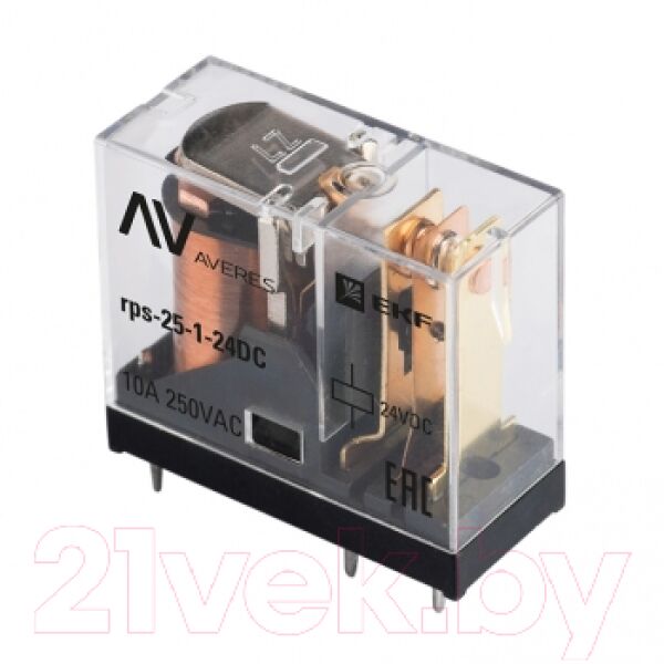 Реле промежуточное EKF Averes Rps-25-1-24DC