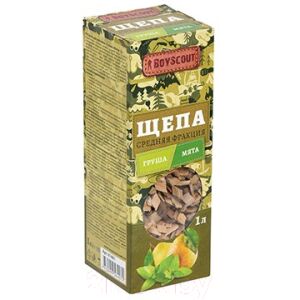 Щепа для копчения Boyscout Груша и Мята / 61461