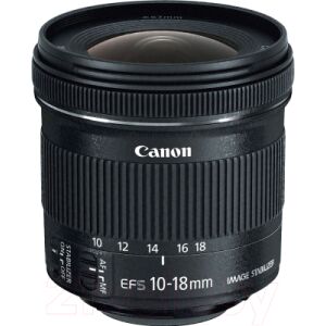 Широкоугольный объектив Canon EF-S 10-18mm f/4.5-5.6 IS STM