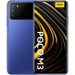 Смартфон POCO M3 4GB/128GB (синий)