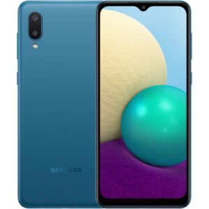 Смартфон Samsung Galaxy A02 / SM-A022GZBBSER (синий)