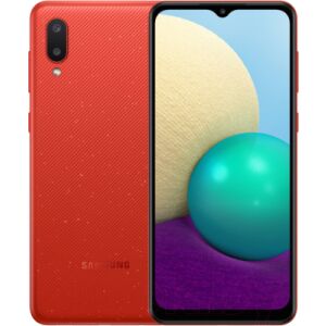 Смартфон Samsung Galaxy A02 / SM-A022GZRBSER (красный)
