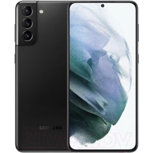 Смартфон Samsung Galaxy S21+ 128GB / SM-G996BZKDSER (черный фантом)