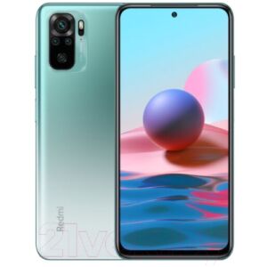Смартфон Xiaomi Redmi Note 10 4GB/128GB (зеленое озеро)