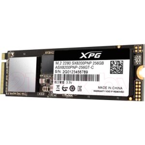 SSD диск A-data XPG SX8200 Pro 256GB (ASX8200PNP-256GT-C)