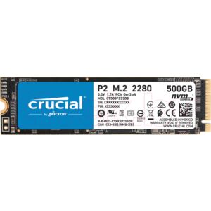 SSD диск Crucial P2 500GB (CT500P2SSD8)