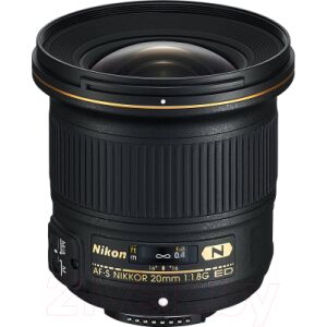 Стандартный объектив Nikon AF-S Nikkor 20mm f/1.8G ED