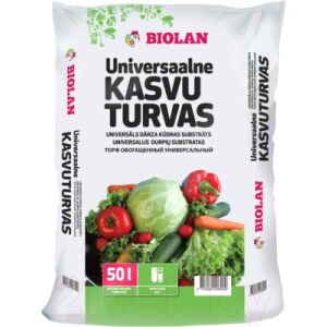 Торфяной грунт Biolan Обогащенный универсальный