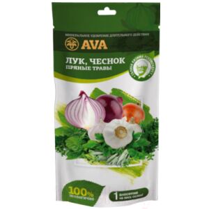 Удобрение AVA Для лука и чеснока