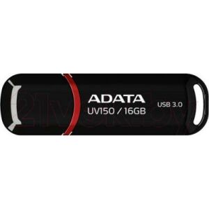 Usb flash накопитель A-data DashDrive UV150 Black 16GB (AUV150-16G-RBK)