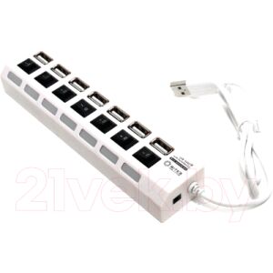 USB-хаб 5bites HB27-203PWH