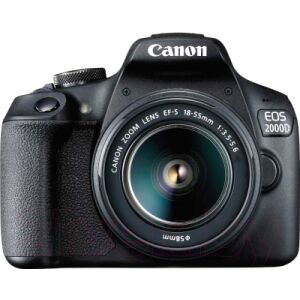 Зеркальный фотоаппарат Canon EOS 2000D Kit EF-S 18-55mm III / 2728C002AA