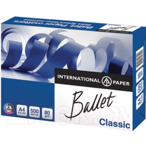 Бумага Ballet Classic ColorLok A4 80г/м 500л