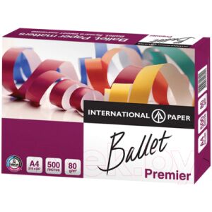Бумага Ballet Premier ColorLok A4 80г/м 500л