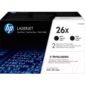Картридж HP 26X 2-pack (CF226XD)
