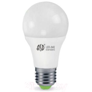 Лампа ASD LED A60 Standard 15Вт 230В Е27 3000К 1350Лм
