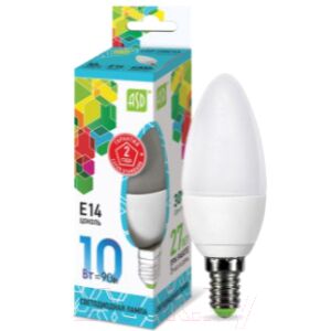 Лампа ASD LED Свеча Standard 10Вт 230В Е14 4000К 900Лм