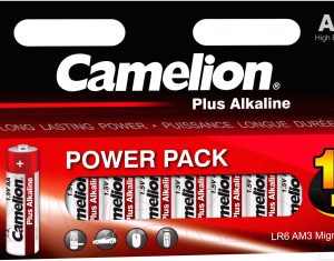 Батарейка Camelion LR6 Plus Alkaline Block-12 / LR6-HP12