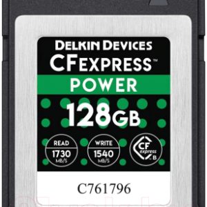 Карта памяти Delkin CFexpress Reader and Card Bundle 128GB (DCFX1-128-R)