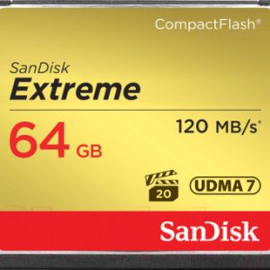 Карта памяти SanDisk Extreme CompactFlash 64GB (SDCFXSB-064G-G46)