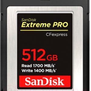 Карта памяти SanDisk Extreme Pro CF Express Card Type B 512GB (SDCFE-512G-GN4NN)