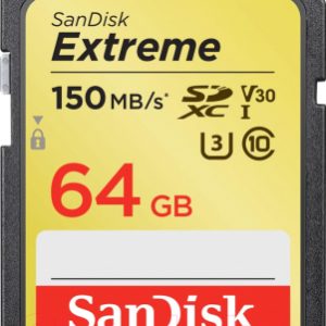 Карта памяти SanDisk Extreme SDXC 64GB (SDSDXV6-064G-GNCIN)