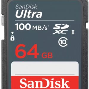 Карта памяти SanDisk Ultra SDHC Memory Card 64GB
