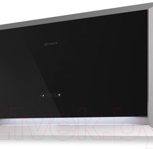 Вытяжка декоративная Faber Twice Aries BK Glass/X A90